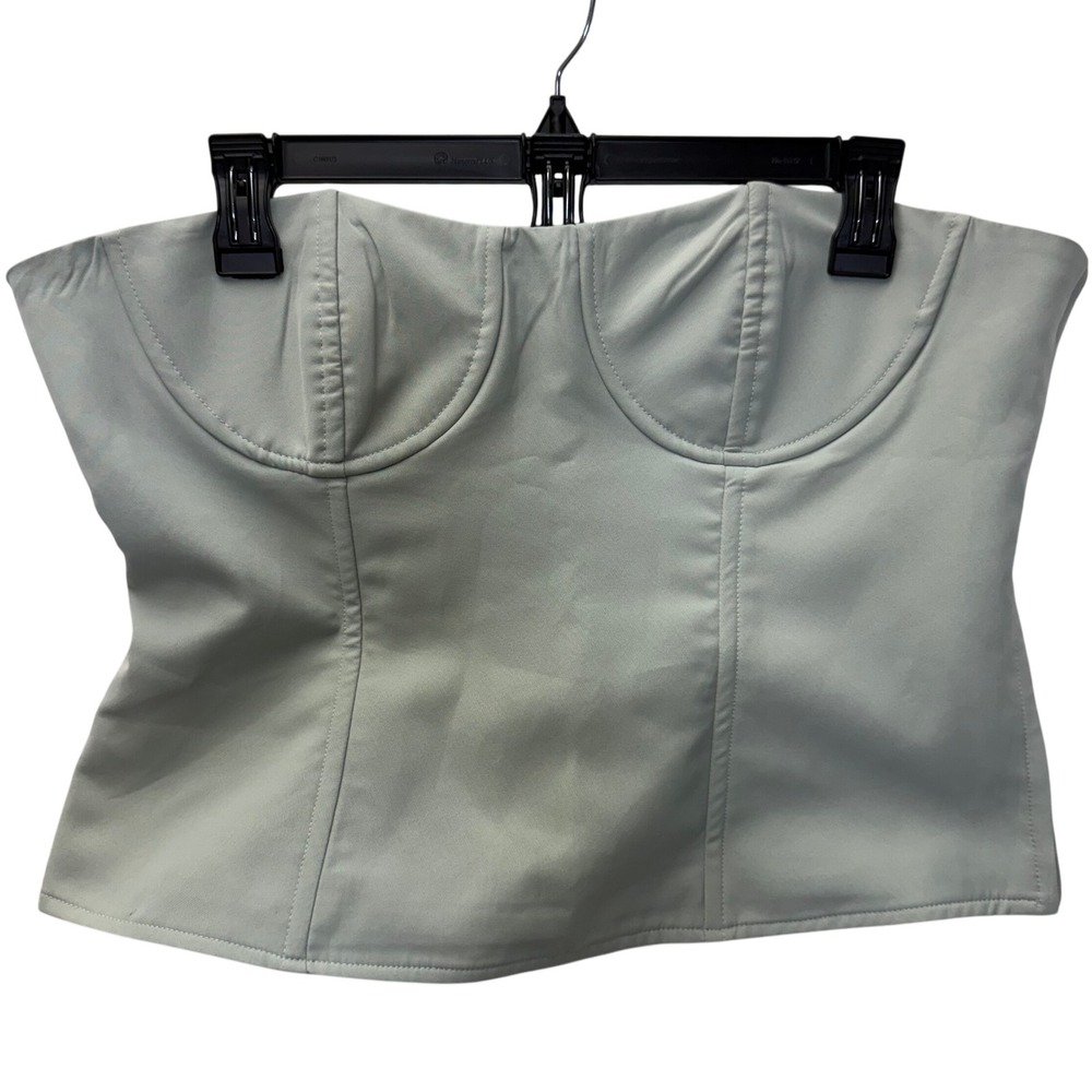 Pacsun LA Hearts Corset Top – Sage Green – Size Large – Y2K Bustier Tank